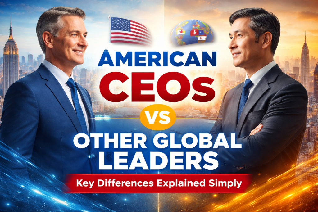 American CEOs vs Other Global Leaders: Key Differences Explained Simply