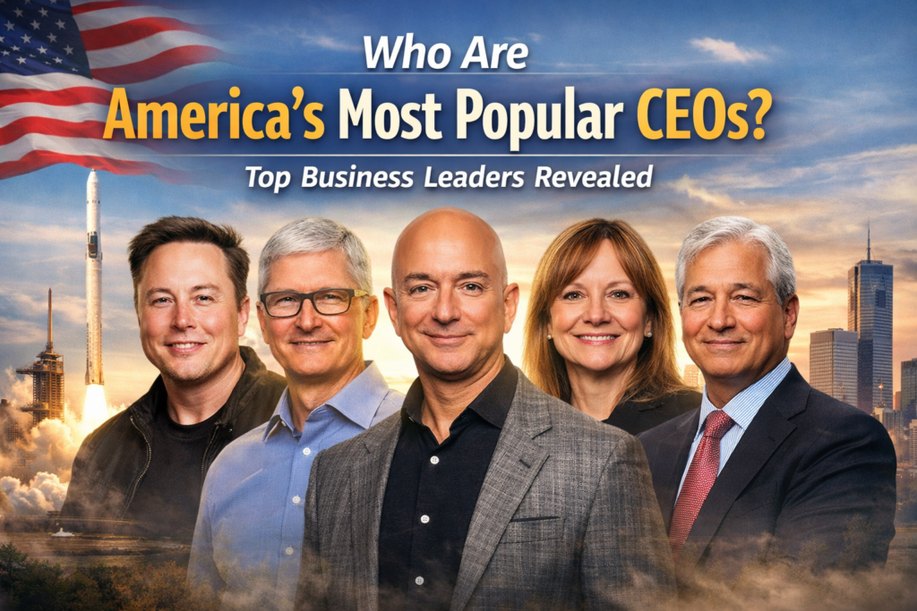Who Are America’s Most Popular CEOs? Who Are America’s Most Popular CEOs? Top Business Leaders in 2026