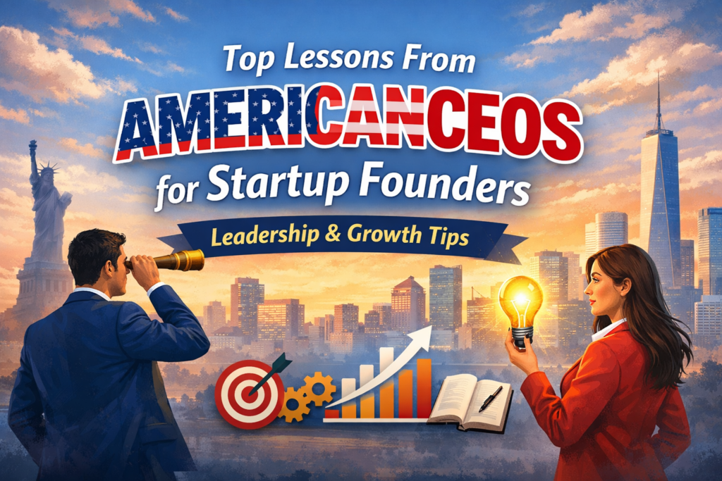Top Lessons From Americanceos for Startup Founders