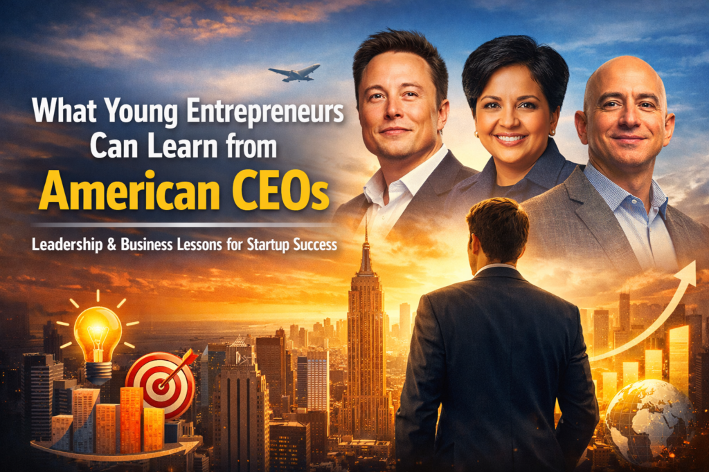 What Young Entrepreneurs Can Learn from American CEOs What Young Entrepreneurs Can Learn from American CEOs | Leadership & Business Lessons