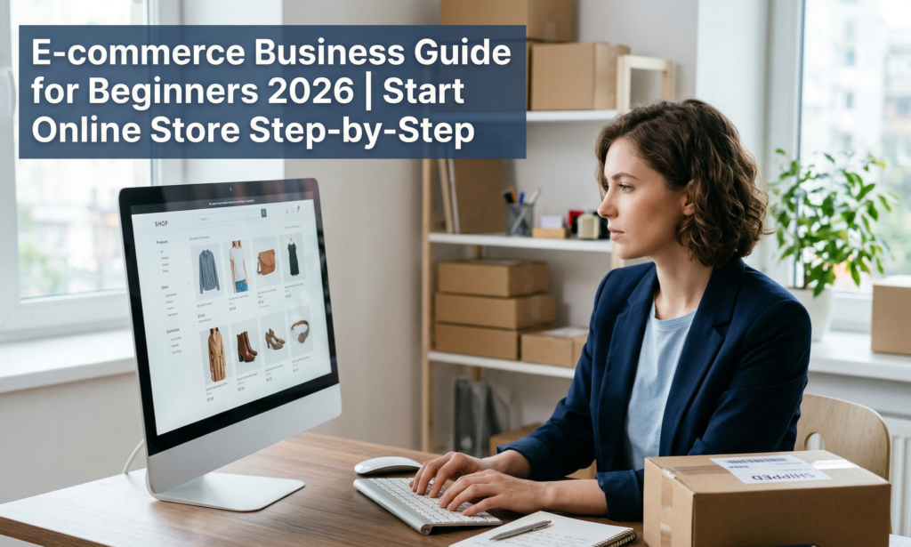E-commerce Business Guide for Beginners (Step-by-Step) E-commerce Business Guide for Beginners (Step-by-Step)