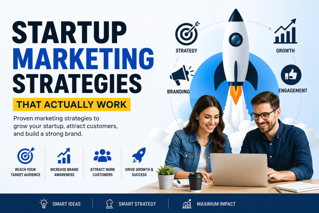 Startup Marketing Strategies That Actually Work | Complete Guide for Startup Growth
