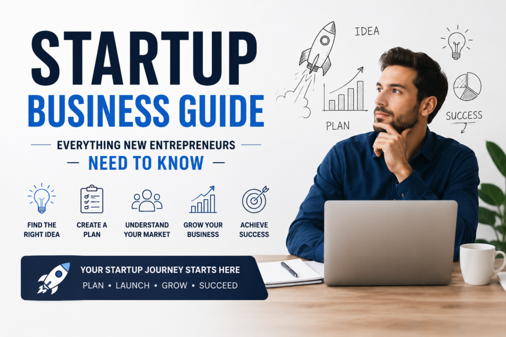 Startup Business Guide: Everything New Entrepreneurs Need to Know in 2026