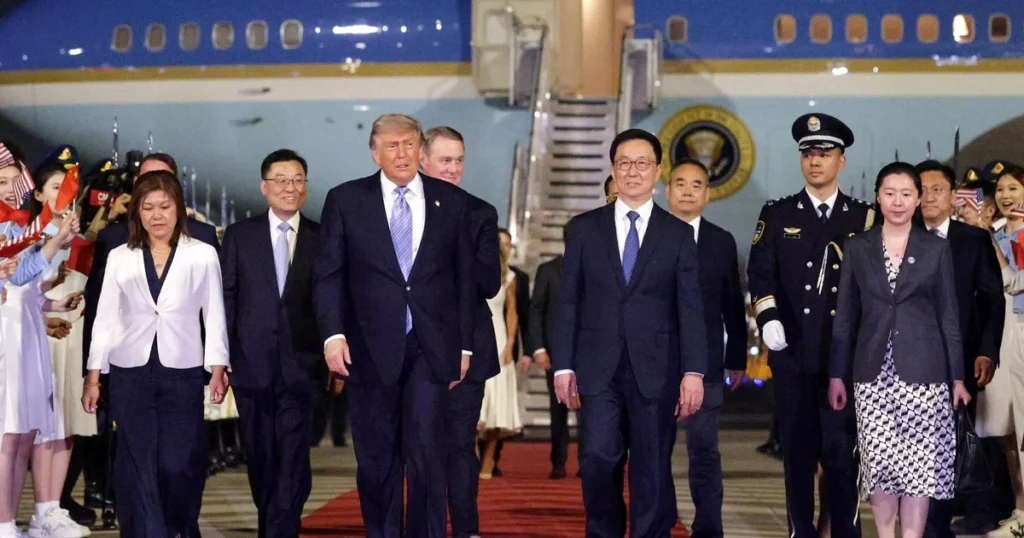 These Top U.S. CEOs Worth Nearly $1 Trillion Are Accompanying Trump to China