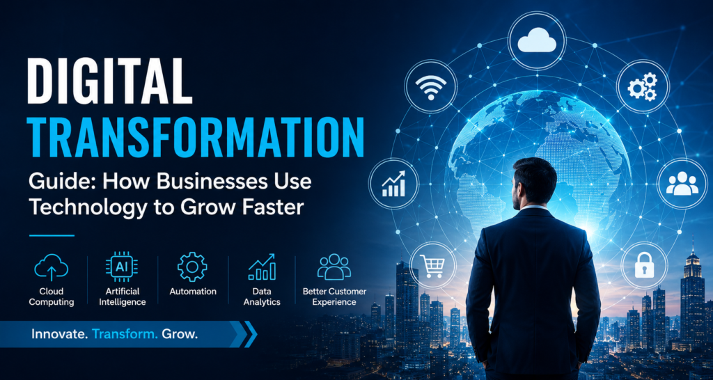 Digital Transformation Guide: How Businesses Use Technology to Grow Faster