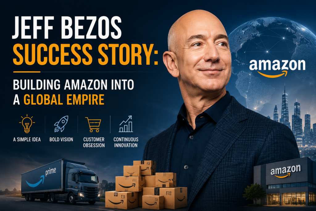 Jeff Bezos Success Story: How Amazon Became a Global Business Empire